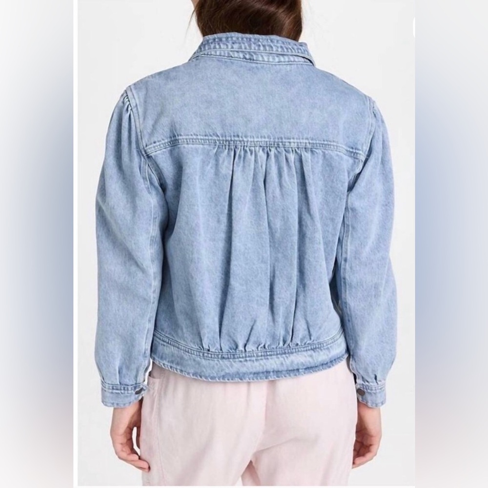 Splendid Collection Blue Washed Denim Utility Jacket - Picture 7 of 11